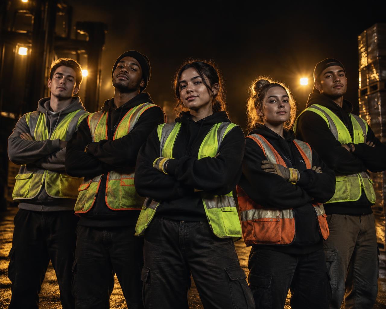 Mladí brigádníci DIAMOND CREW